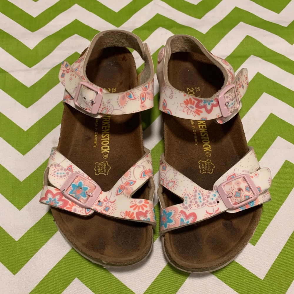 Birkenstock Kids Sandals - Pink Floral